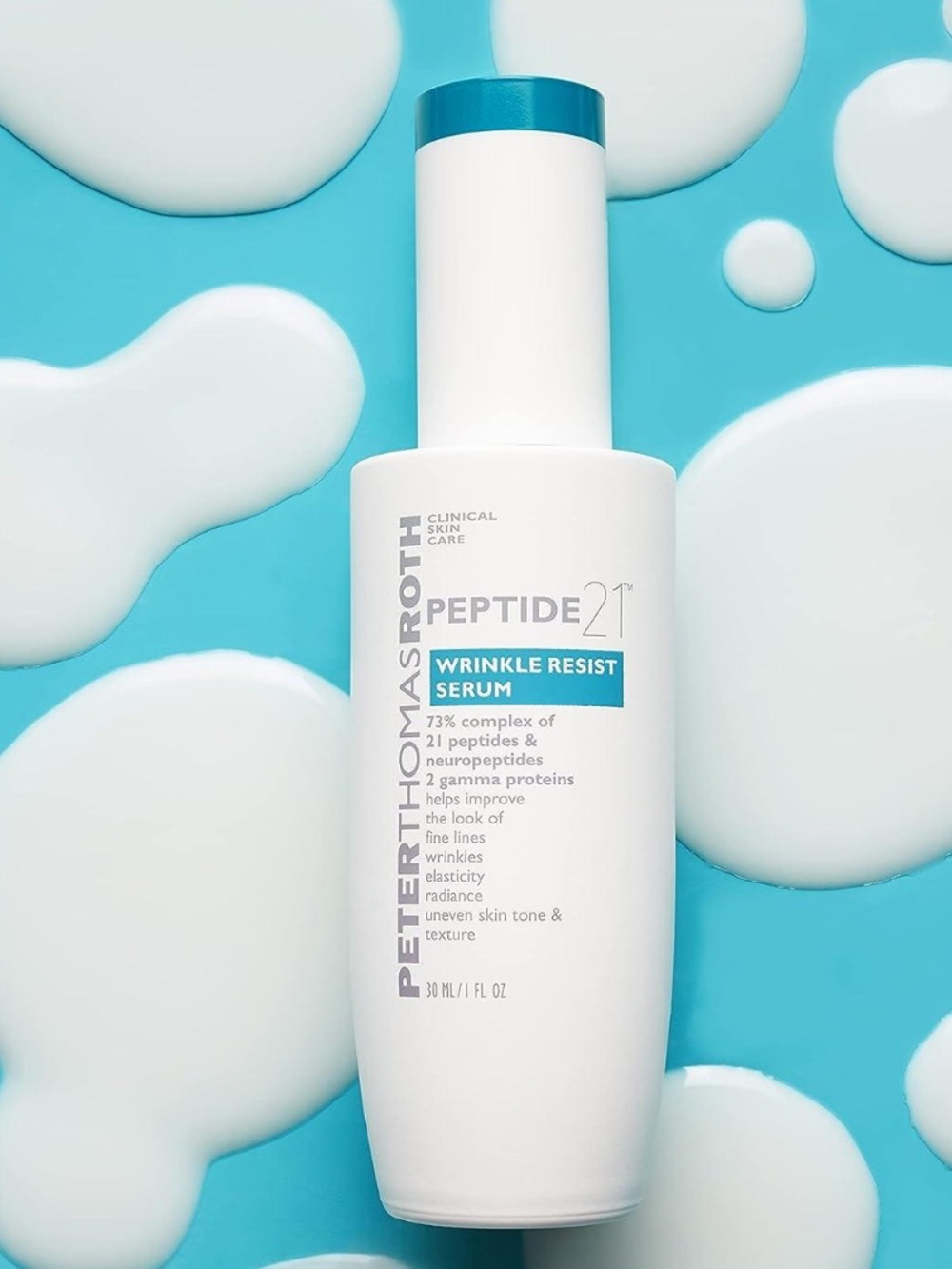 PETER THOMAS ROTH PEPTIDE 21 WRINKLE RESIST SERUM Full size 1 oz New in Box - Picture 2 of 3